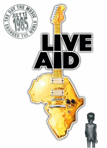 Live Aid, la più grande manifestazione musicale di beneficenza organizzata per devolvere fondi alla lotta contro l'aids